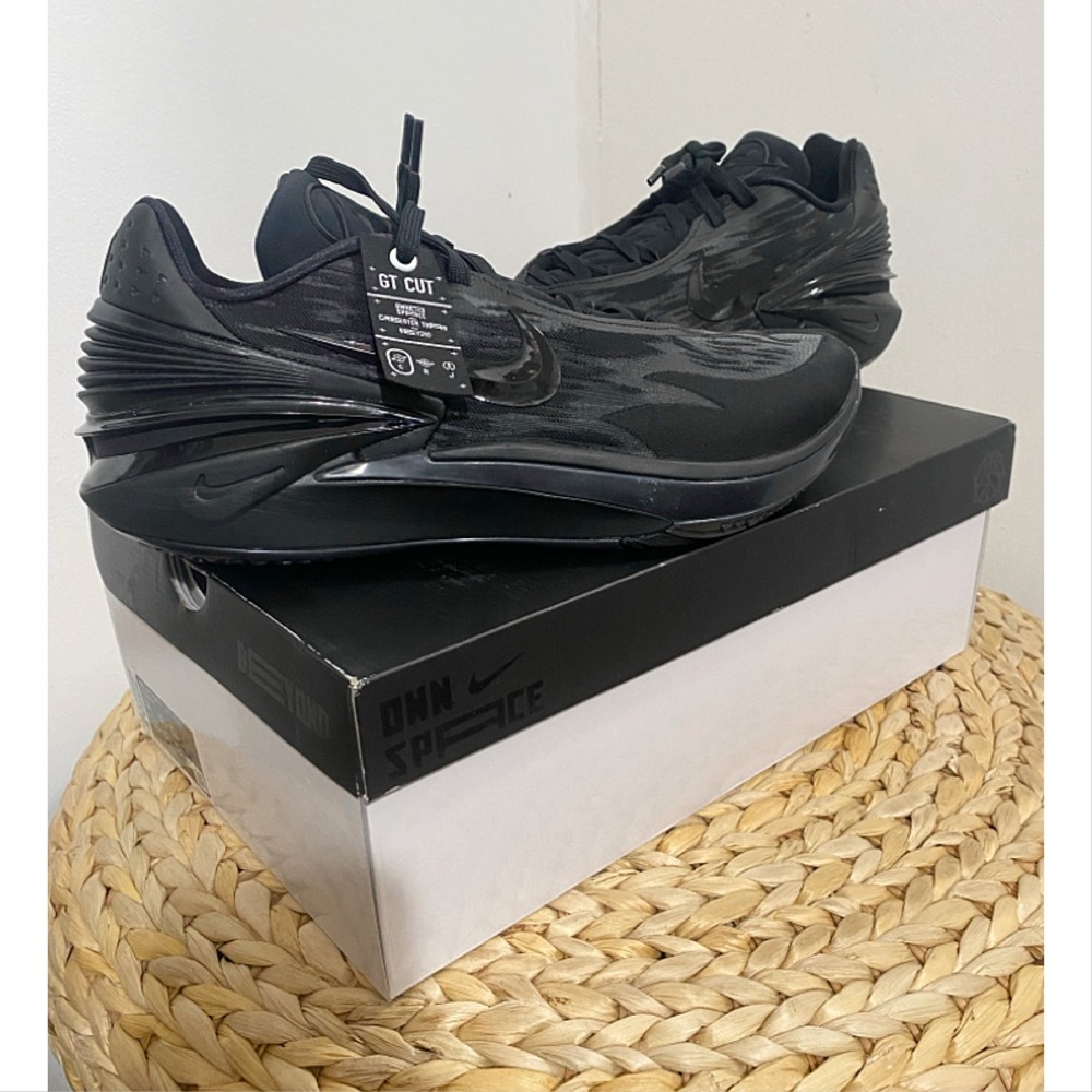 Nike Air Zoom G.T. Cut 2 TB P Triple Black GT DX6650-001 Men’s Size 12 Rare